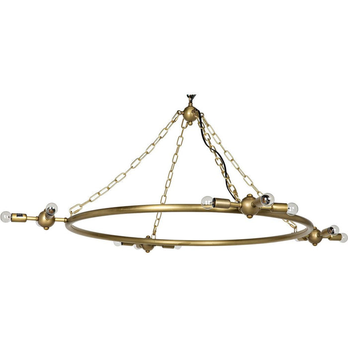 Primary vendor image of Noir Sasha Chandelier, Metal w/ Brass Finish