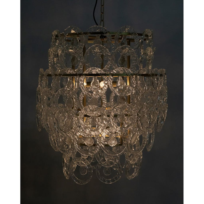 Primary vendor image of Noir Quebec Chandelier, Metal w/ Brass Finish