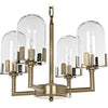 Primary vendor image of Noir Bistro Chandelier, Antique Brass - Metal