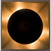 Noir Agila Sconce, Steel w/ Brass Finish