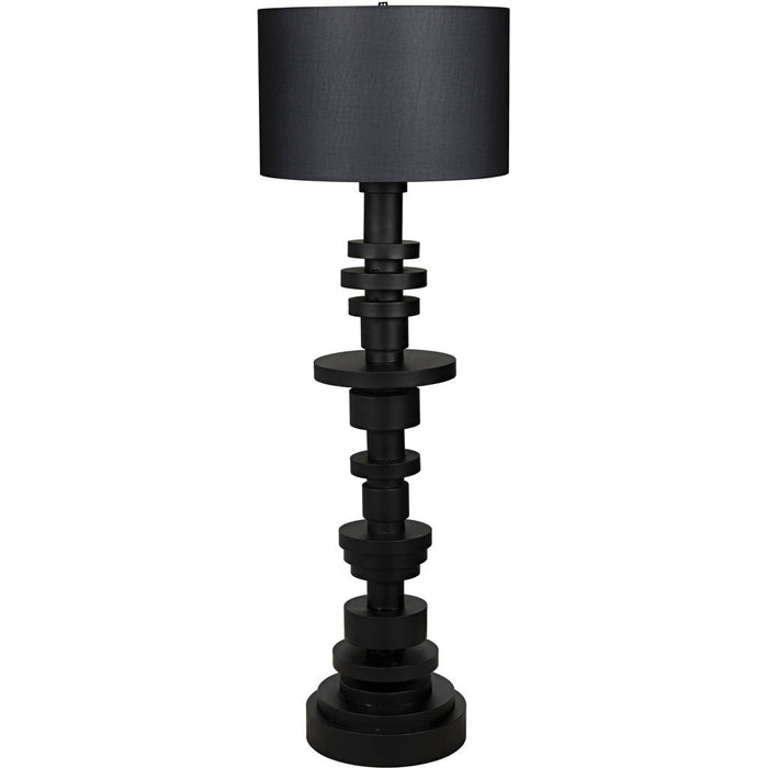 Primary vendor image of Noir Wilton Floor Lamp w/ Shade, Black Steel