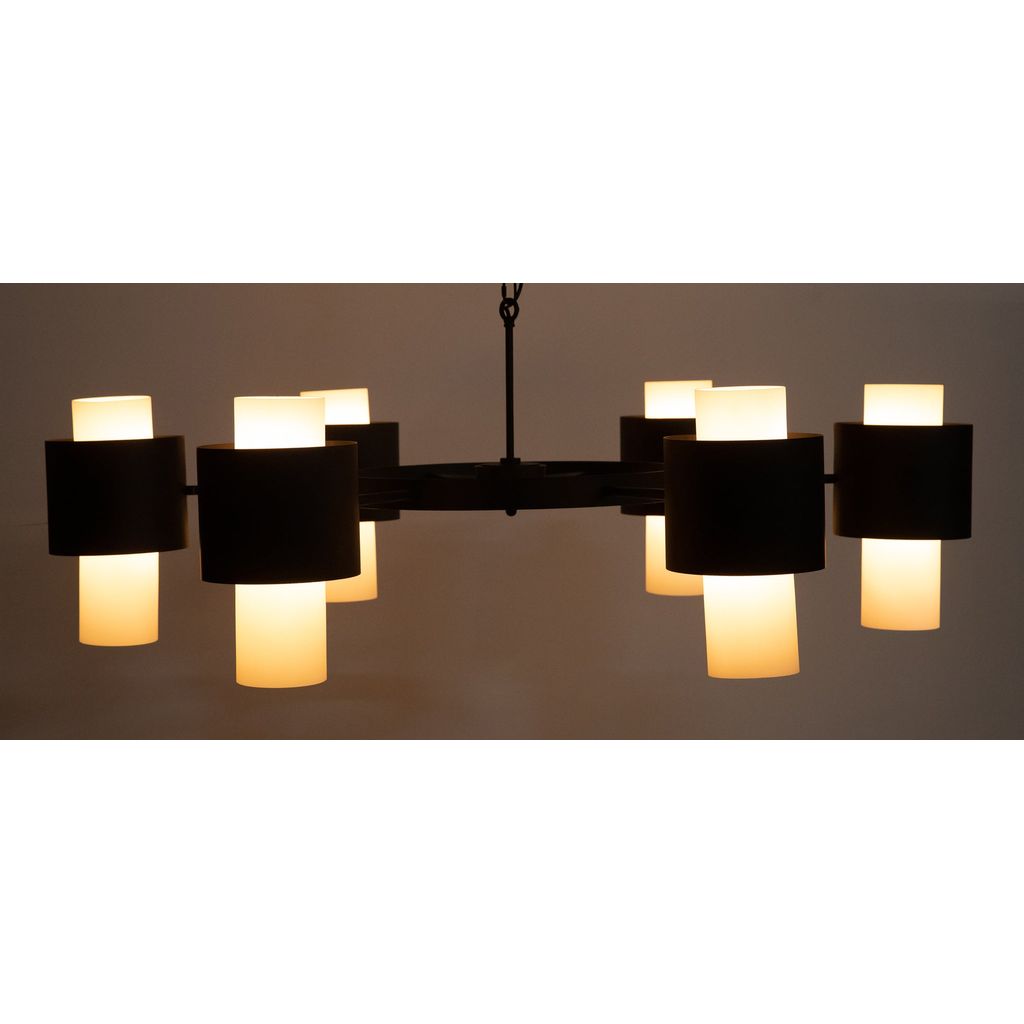 Primary vendor image of Noir Socrates Chandelier, Steel w/ Black Finish