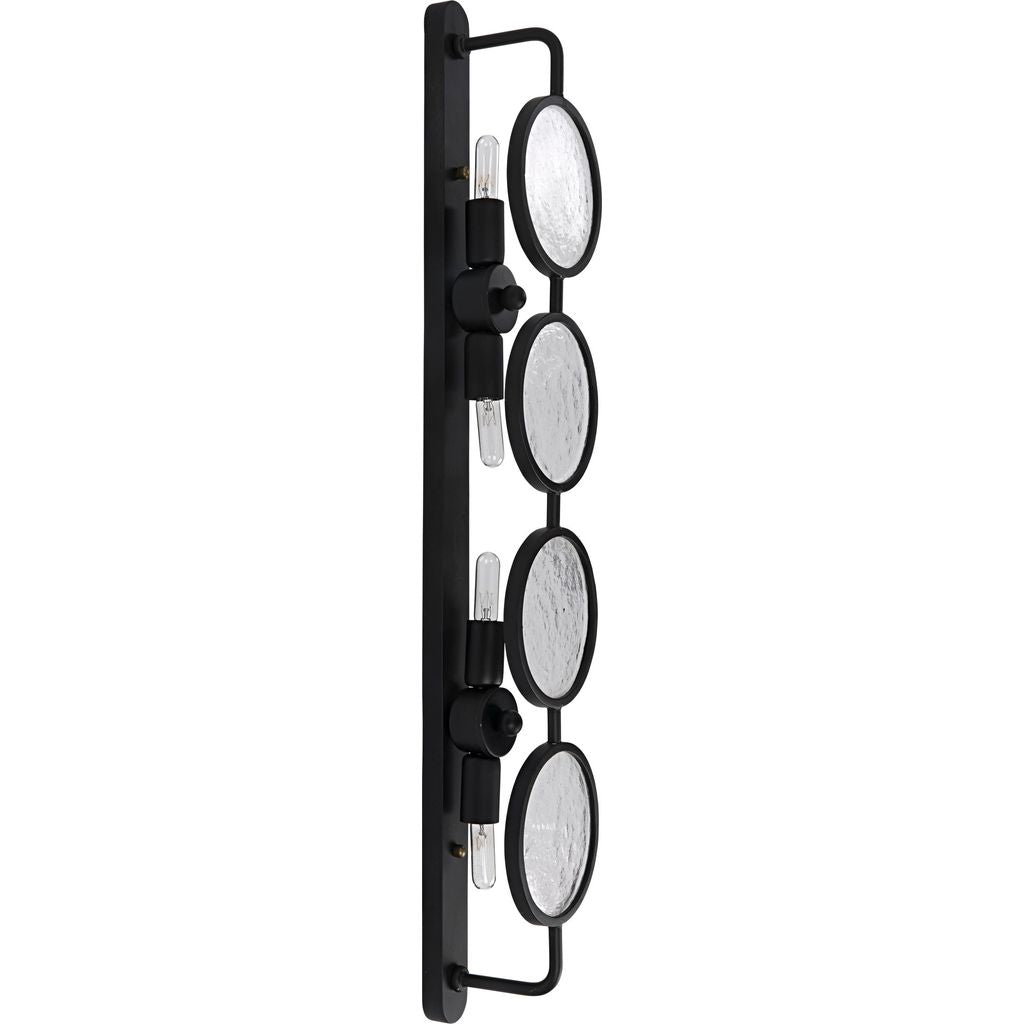 Noir Ordo Sconce, Black Steel