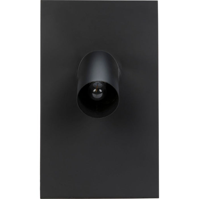 Noir Topo Lamp, Black Steel, 17.5"