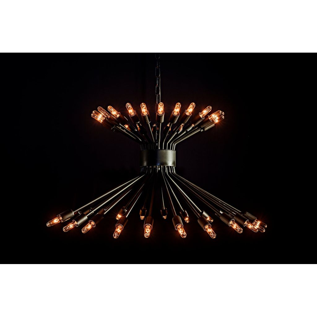 Primary vendor image of Noir Mancini Chandelier, Black Steel