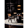 Noir Arion Pendant, Steel w/ Brass Finish