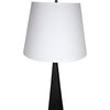 Noir Rhombus Floor Lamp w/ Shade, Black Metal