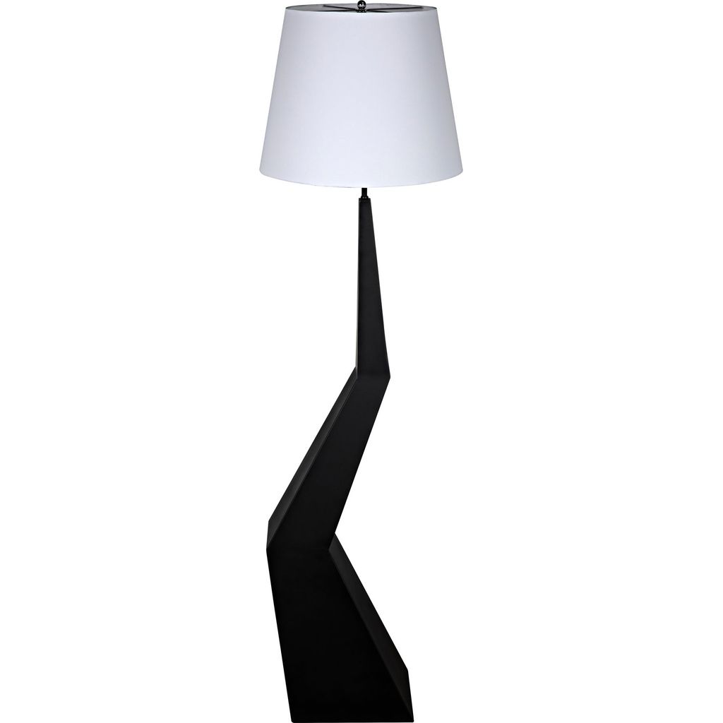 Primary vendor image of Noir Rhombus Floor Lamp w/ Shade, Black Metal