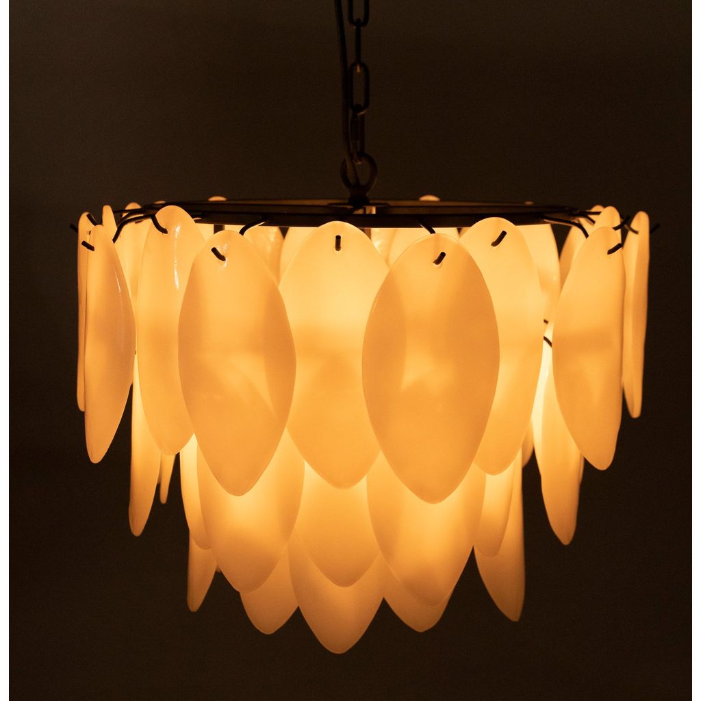 Primary vendor image of Noir Lotus Chandelier, Medium - Industrial Steel