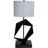 Noir Timothy Table Lamp w/ Shade, 13"