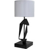 Noir Timothy Table Lamp w/ Shade, 13"