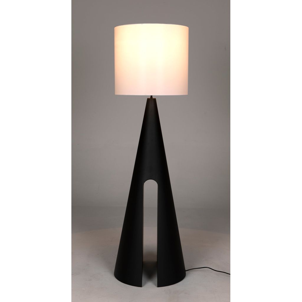 Primary vendor image of Noir Mordred Floor Lamp - Industrial Steel