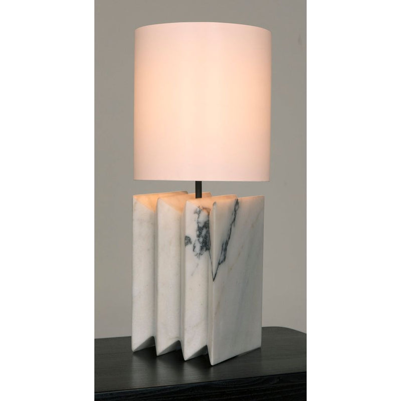 Primary vendor image of Noir Jman Lamp w/ Silk Shade, 11