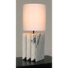 Primary vendor image of Noir Jman Lamp w/ Silk Shade, 11"