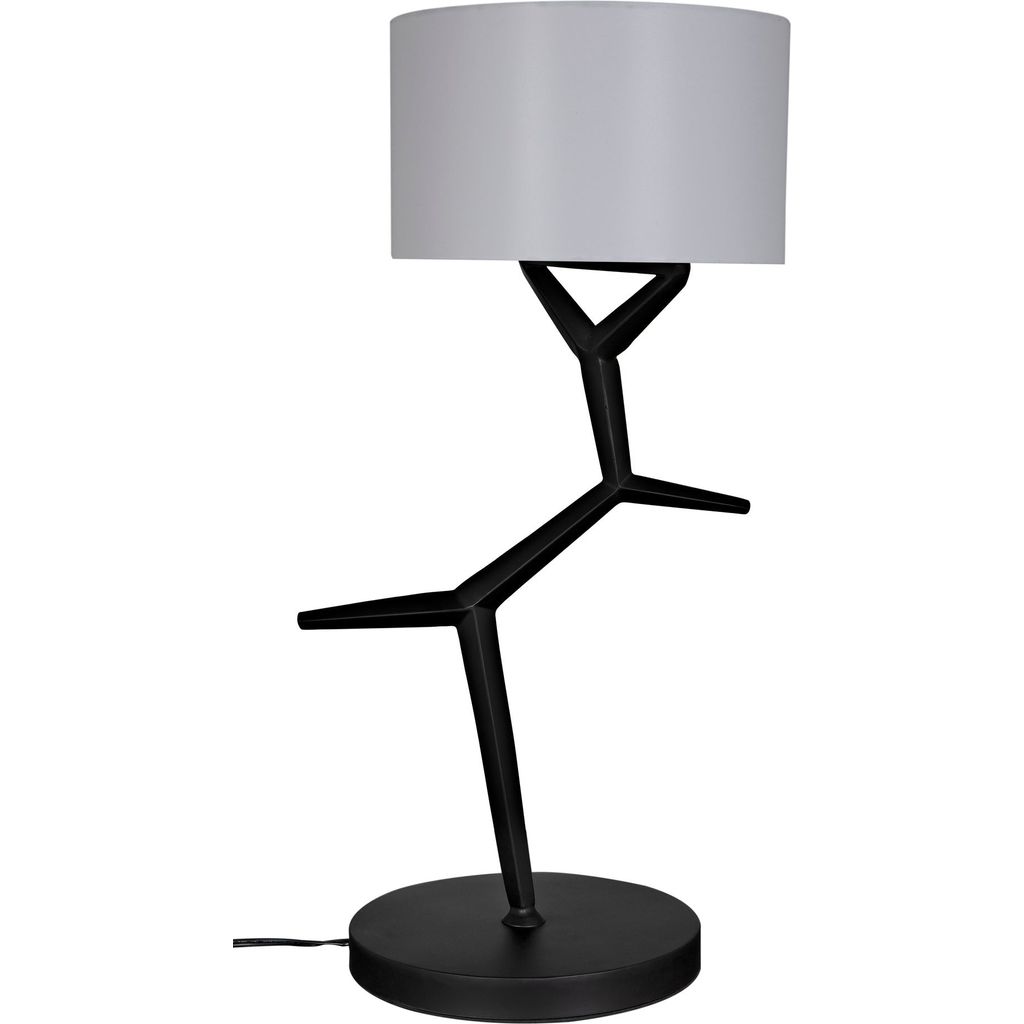 Noir Arizona Lamp w/ Shade, 12"