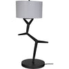 Noir Arizona Lamp w/ Shade, 12"