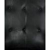 Noir Heracles Chair, Leather, 31" W