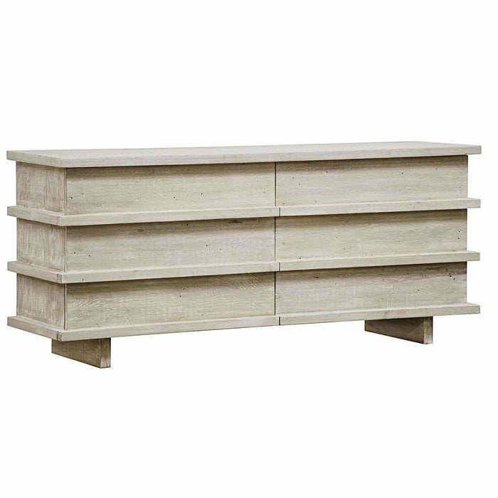 CFC Bergamot Reclaimed Lumber Dresser, Gray Wash-Dressers-CFC-Heaven's Gate Home, LLC