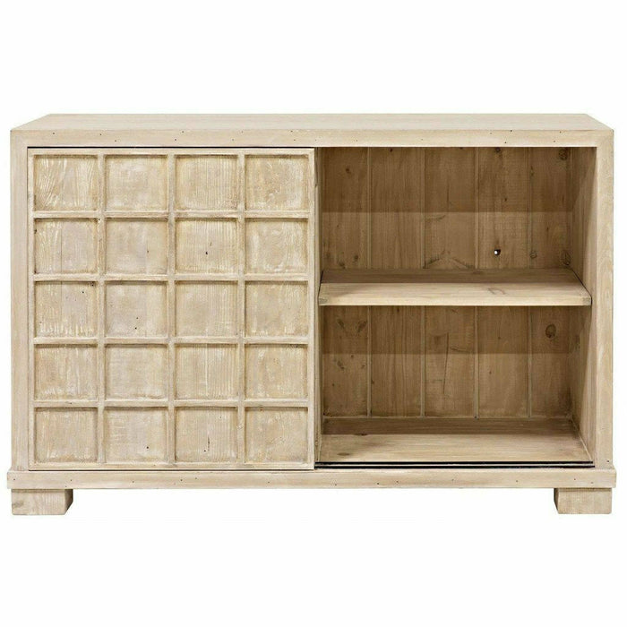 CFC Hayward 2-Door Reclaimed Lumber Sideboard, Small (50" W), Gray Wash-Sideboards-CFC-Heaven's Gate Home, LLC