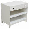 CFC Howard 1-Drawer Nightstand, Poplar/Alder, Mystic White-Nightstands-CFC-Heaven's Gate Home, LLC