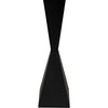 Noir Brixton Floor Lamp, Black Steel