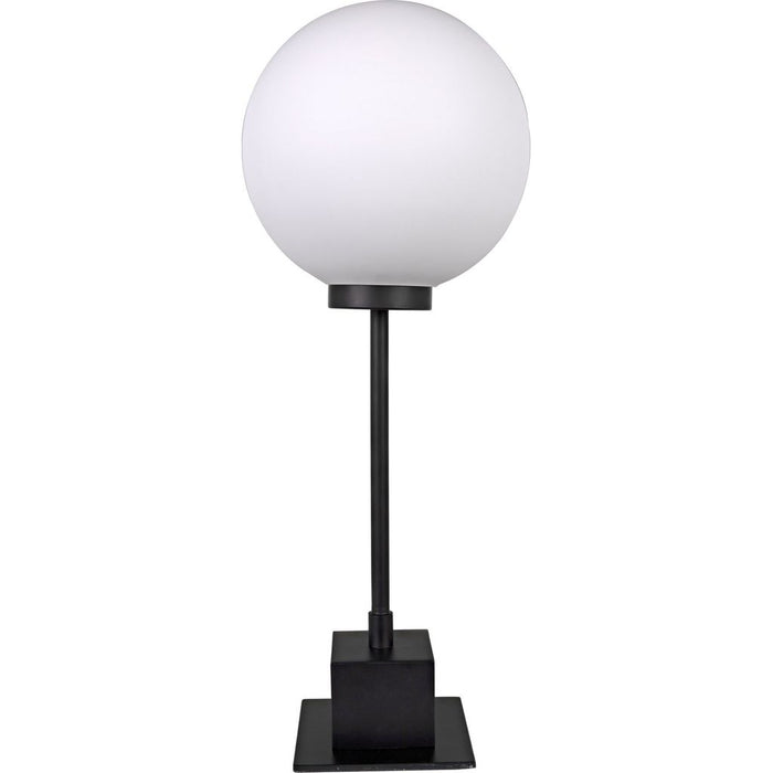 Primary vendor image of Noir Mond Table Lamp, Black Steel, 10"