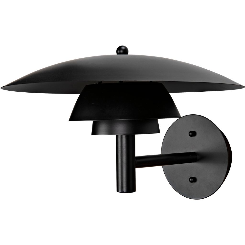 Primary vendor image of Noir Caprese Sconce - Industrial Steel