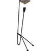 Noir Jetset Floor Lamp - Industrial Steel