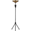 Noir Jetset Floor Lamp - Industrial Steel