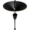 Noir Jetset Floor Lamp - Industrial Steel