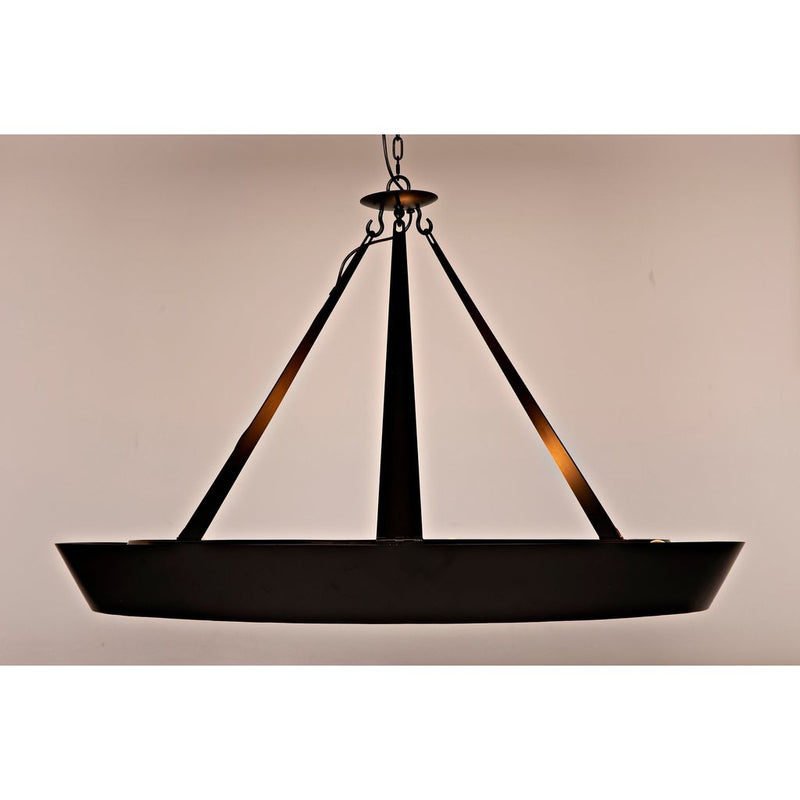 Primary vendor image of Noir Swan Chandelier - Industrial Steel