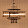 Primary vendor image of Noir Rowan Chandelier - Industrial Steel & Glass