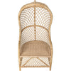 Noir Gigi Chair, Rattan, 32.5" W