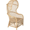 Noir Gigi Chair, Rattan, 32.5" W