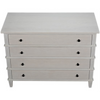 CFC Dennis 4-Drawer Dresser, Gray Shellac-Dressers-CFC-Heaven's Gate Home, LLC