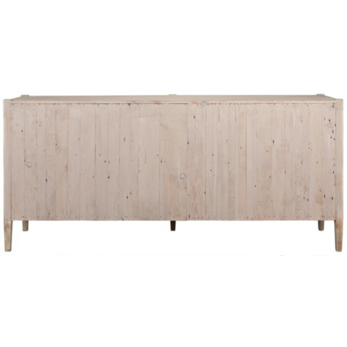 CFC Lewis 6-Drawer Reclaimed Lumber Dresser, Gray Wash-Dressers-CFC-Heaven's Gate Home, LLC