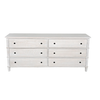 CFC Dennis 6-Drawer Oak Dresser, Large, 76" W