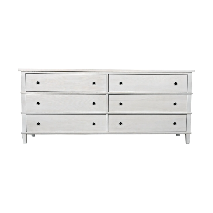 CFC Dennis 6-Drawer Oak Dresser, Large, 76" W