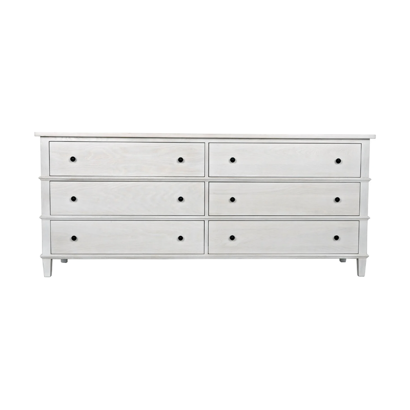 CFC Dennis 6-Drawer Oak Dresser, Large, 76