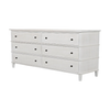 CFC Dennis 6-Drawer Oak Dresser, Large, 76" W