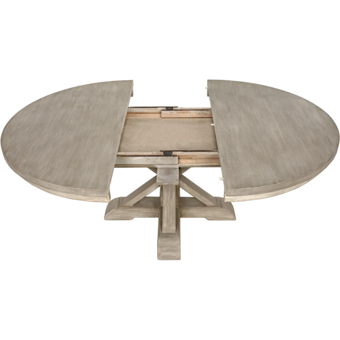 CFC Isabelle Reclaimed Douglas Fir Dining Table, Round, 60" Dia.