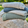 TL at Home Rumor Lightweight Stonewashed Linen Throw