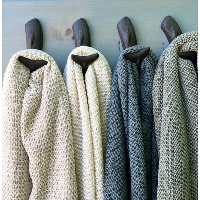 TL at Home Rumor Lightweight Organic Cotton/Linen Throw