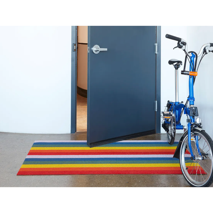Chilewich Pride Stripe Shag Mat