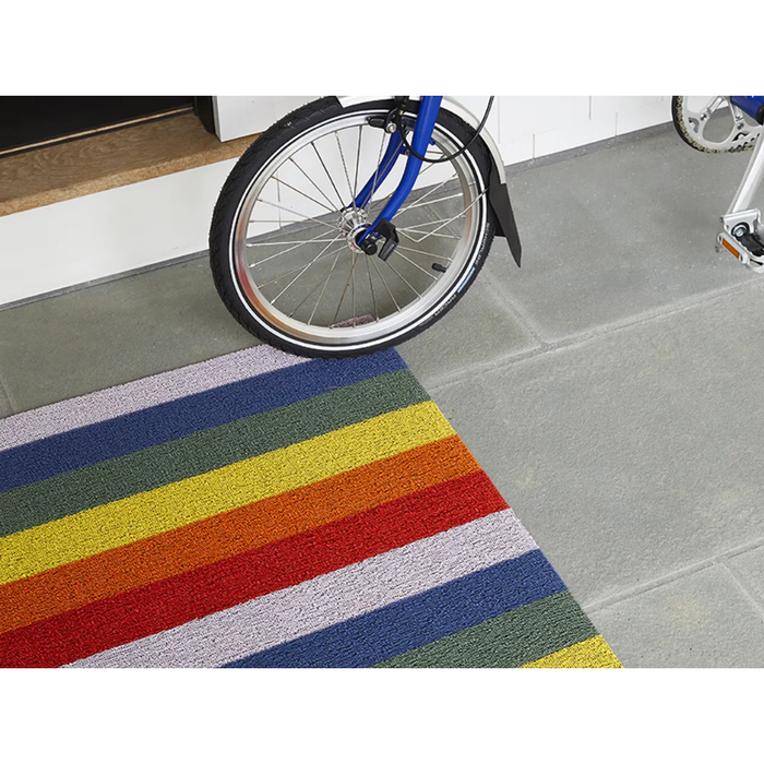 Chilewich Pride Stripe Shag Mat