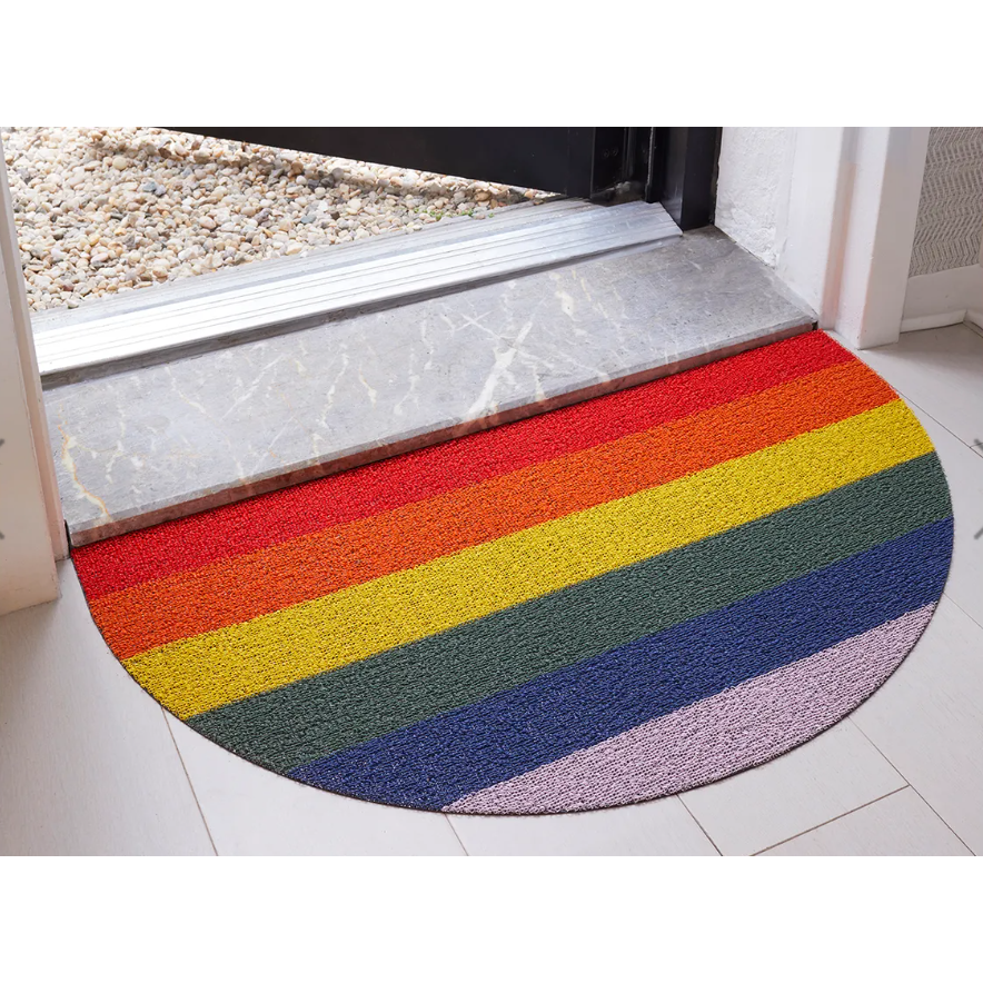 Chilewich Pride Stripe Shag Mat