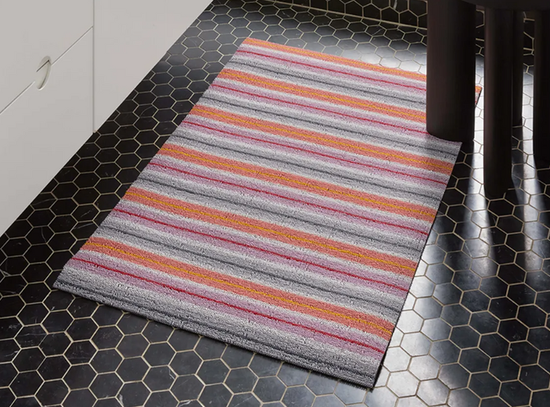 Chilewich Ribbon Stripe Shag Mat, Indoor/Outdoor