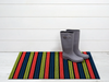 Chilewich Ribbon Stripe Shag Mat, Indoor/Outdoor