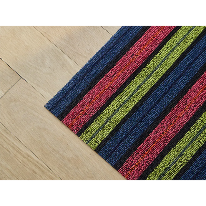 Chilewich Ribbon Stripe Shag Mat, Indoor/Outdoor