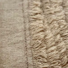 TL at Home Rustic 100% Linen Stone Washed Luxury Throw